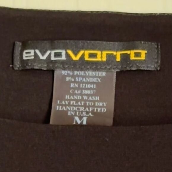 Eva Varro Handcrafted Block dress Pink-red and black size M - Picture 9 of 9